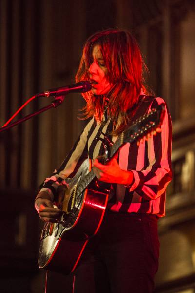 Sydney - January 15, 2017: Hayley Fohr, aka Circuit des Yeux, performs at the 2017 Sydney Festival (photo by Jamie Williams/Sydney Festival)